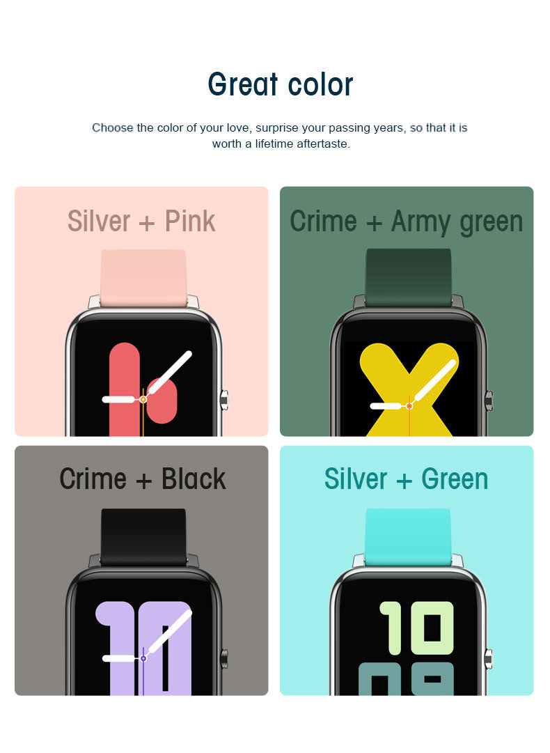 SKMEI P22 Waterproof Smart Watch Touch Screen IP67
