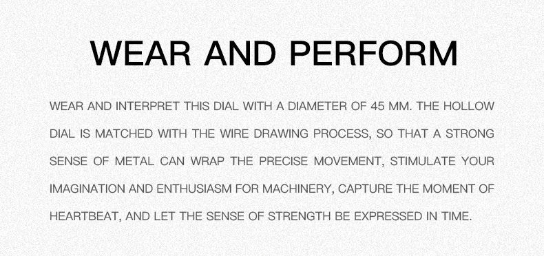 RONMAR RM-003 Tough Winding Automatic Watch for Men
