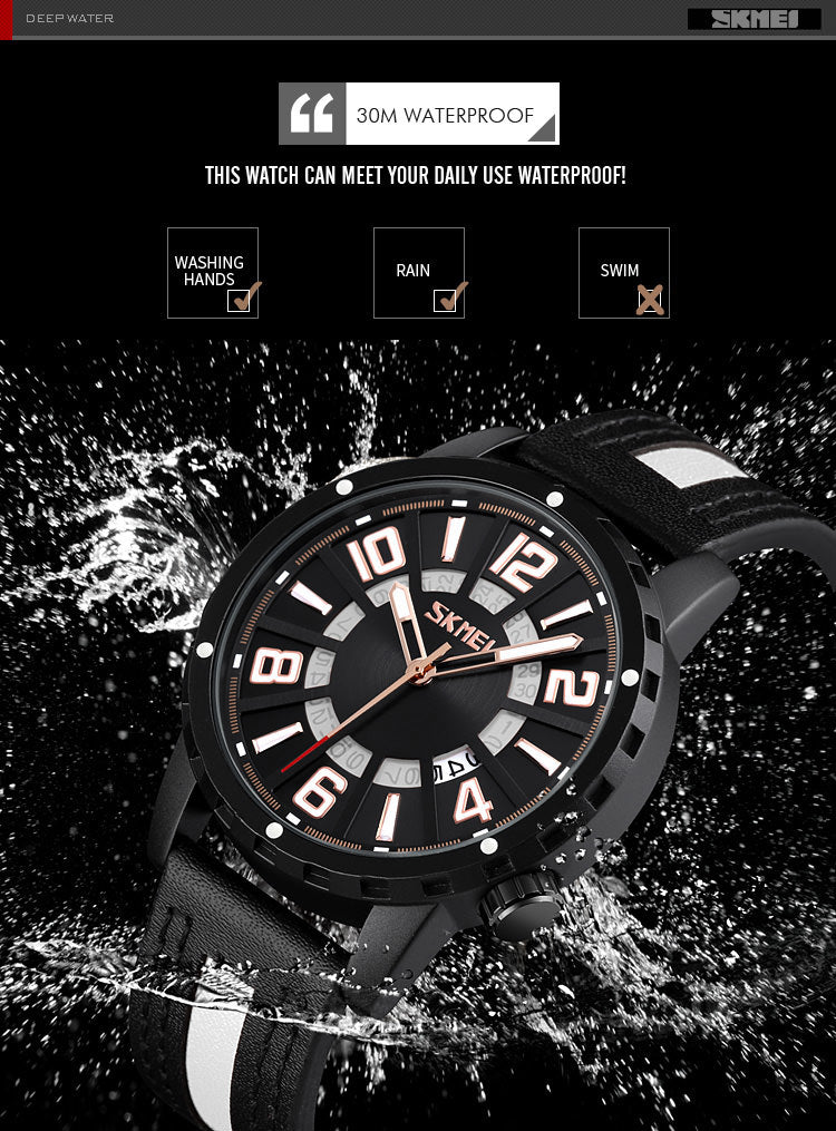 SKMEI 9202 Mens Luminous Watch