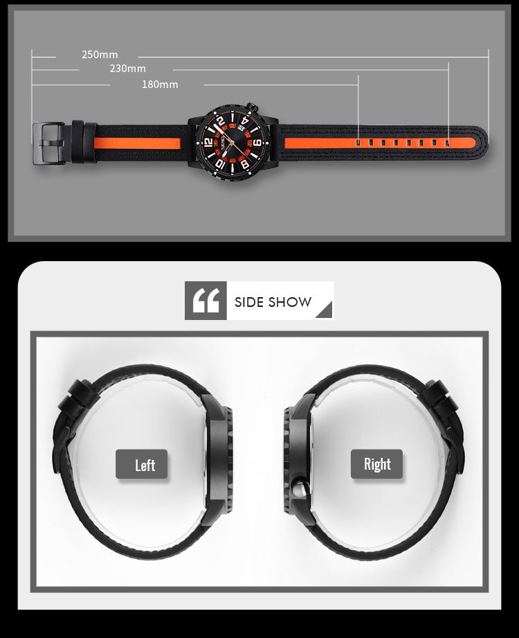 SKMEI 9202 Mens Luminous Watch