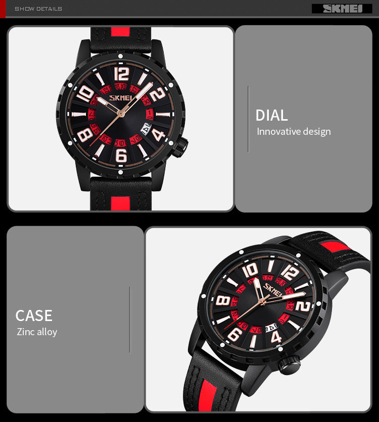 SKMEI 9202 Mens Luminous Watch