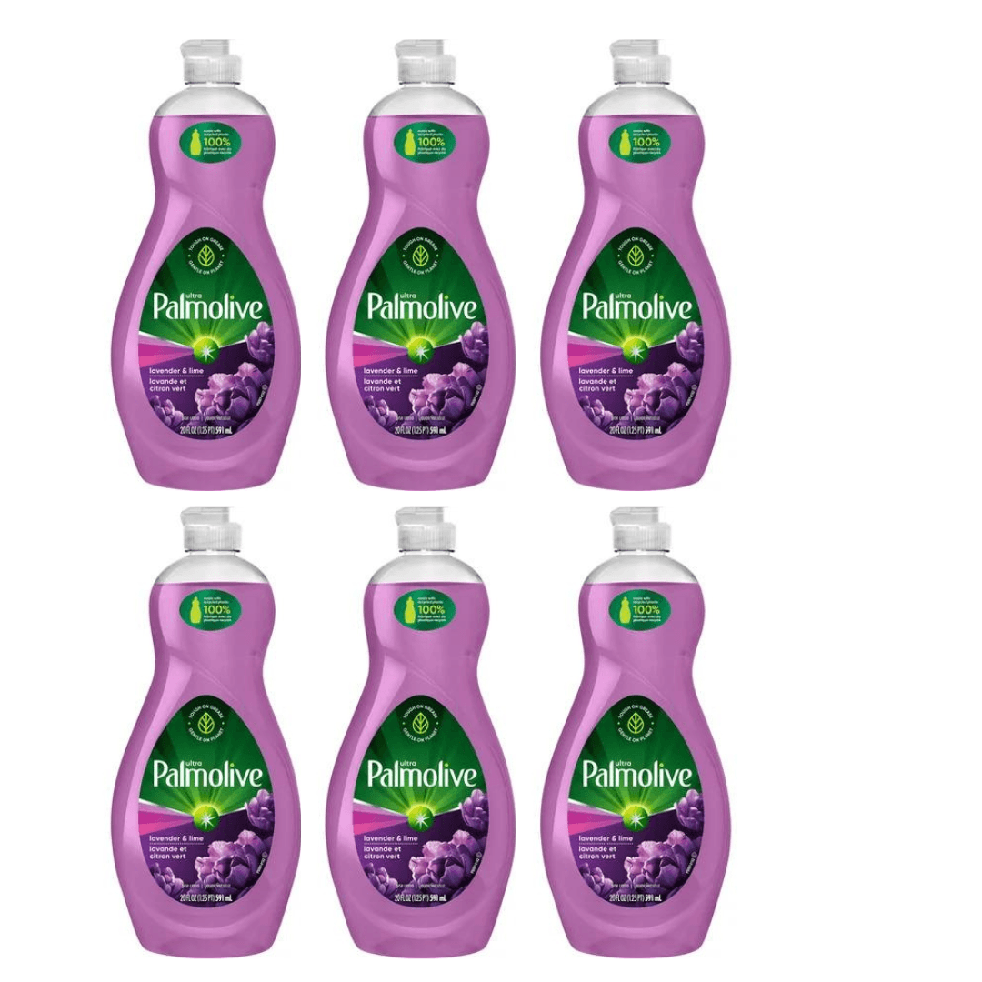 Palmolive Ultra Dish Liquid Lavender & Lime 20oz (Pack of 6)