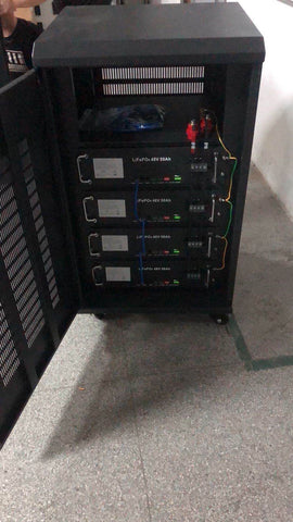 48v200ah lithium battery system for 5g station