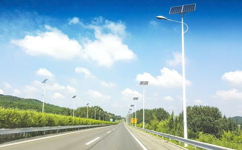 Impress solar street light battery