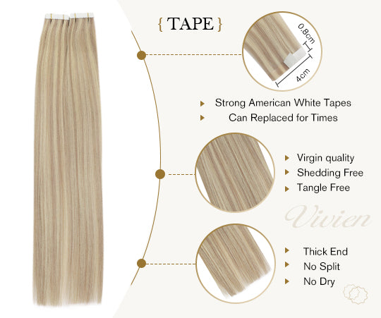 virgin tape in hair