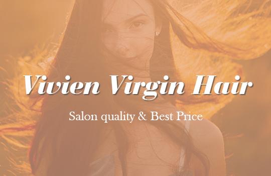 vivien virgin hand-tied hair weft invisible seamless human hair extensions