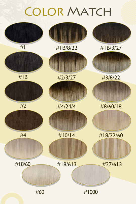 platinum blonde halo human hair extension
