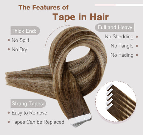 remy human tape in hair 100% real human hair extensions can be last for 3-6 months