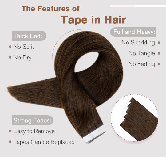 tape in hair extensions can be last for 3-6 months blend well with your hair