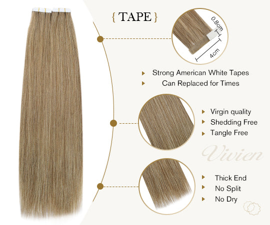 virgin tape in hair