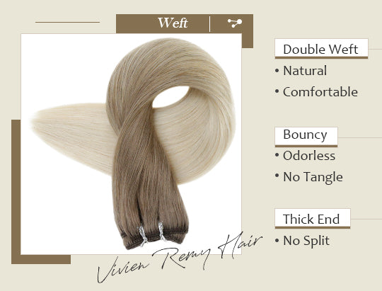 remy human hair weft blend well with your hair extensions