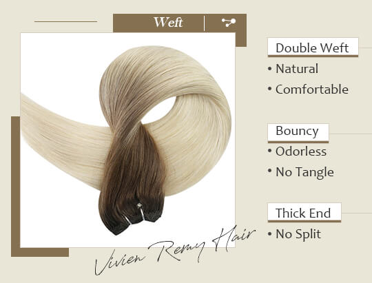 weft bundle human hair