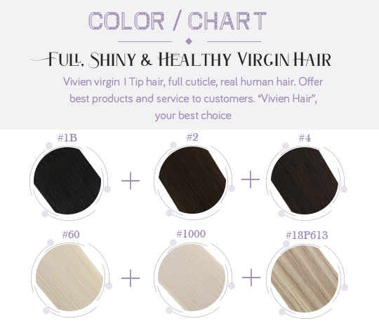 virgin i tip human hair