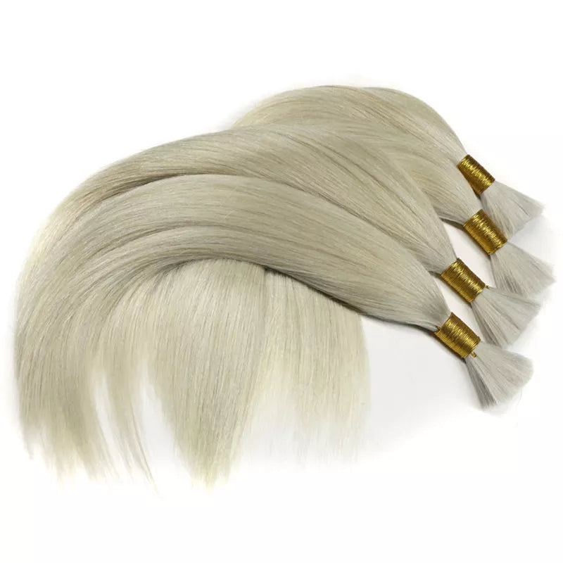 Virgin Hair Bulk blonde hair
