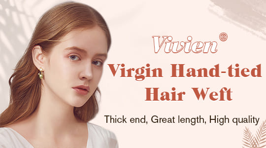 vivien virgin hair weft extensions