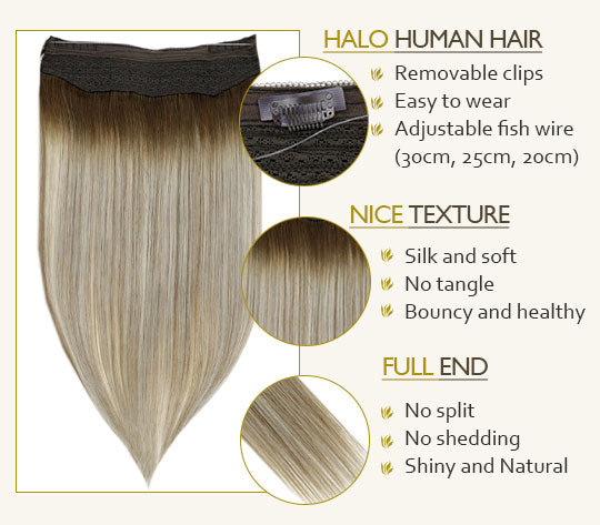 halo hair