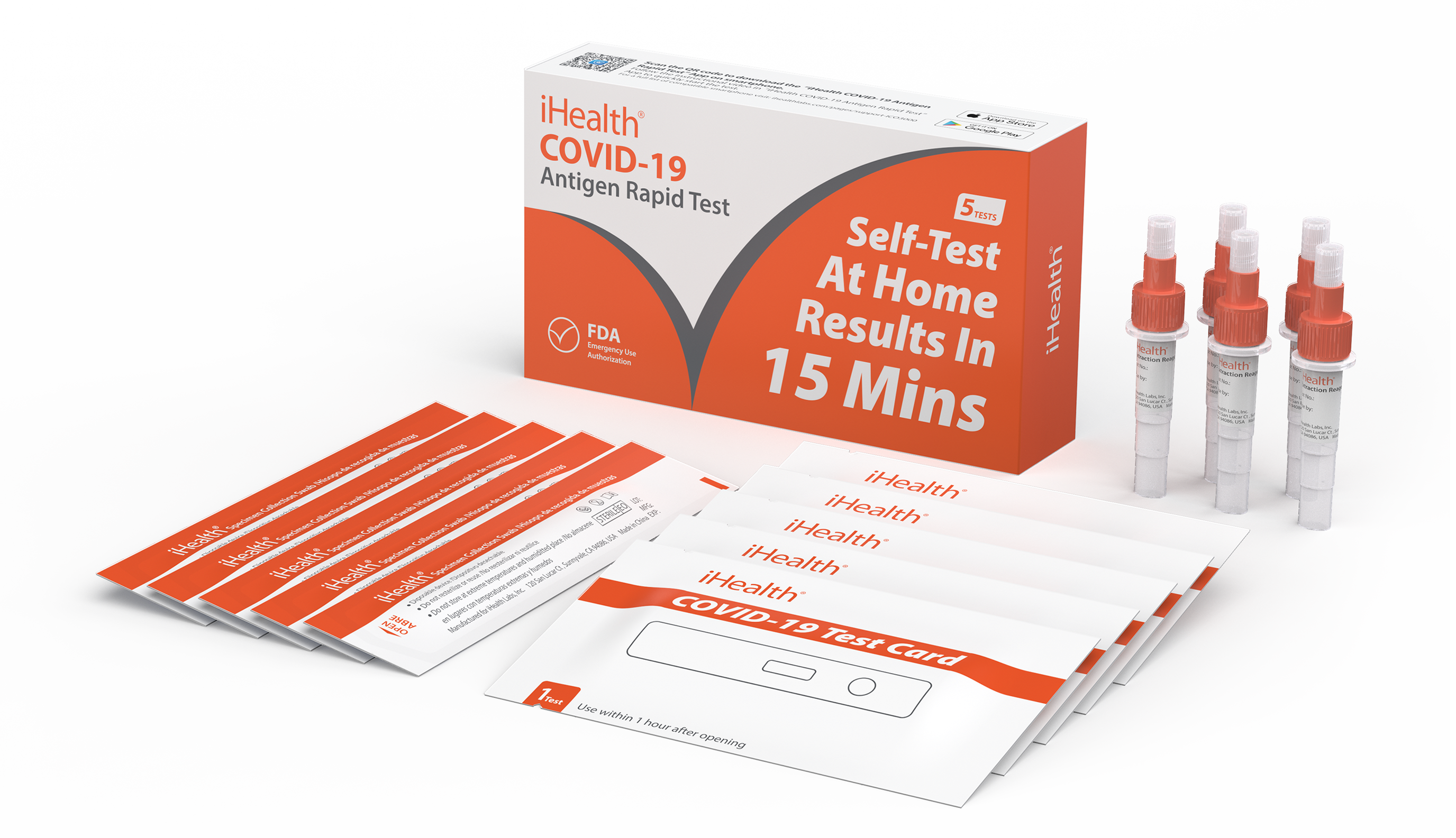 iHealth COVID-19 Antigen Rapid Test (Carton)