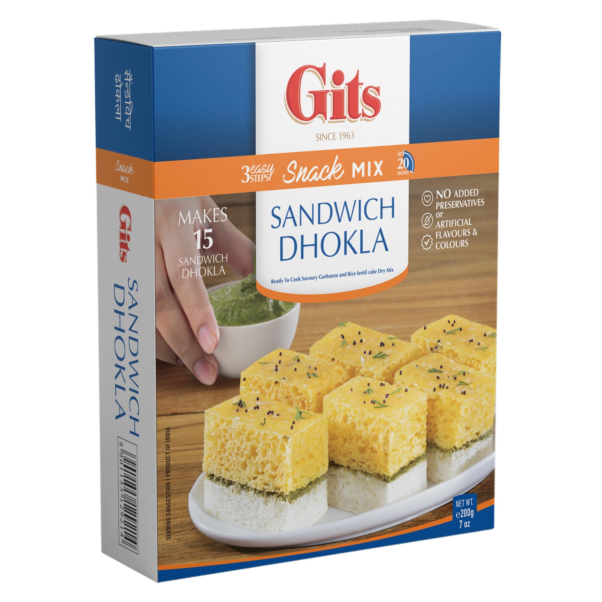 Gits Sandwich Dhokla (Snack Mix) - 7 Oz (200 Gm)