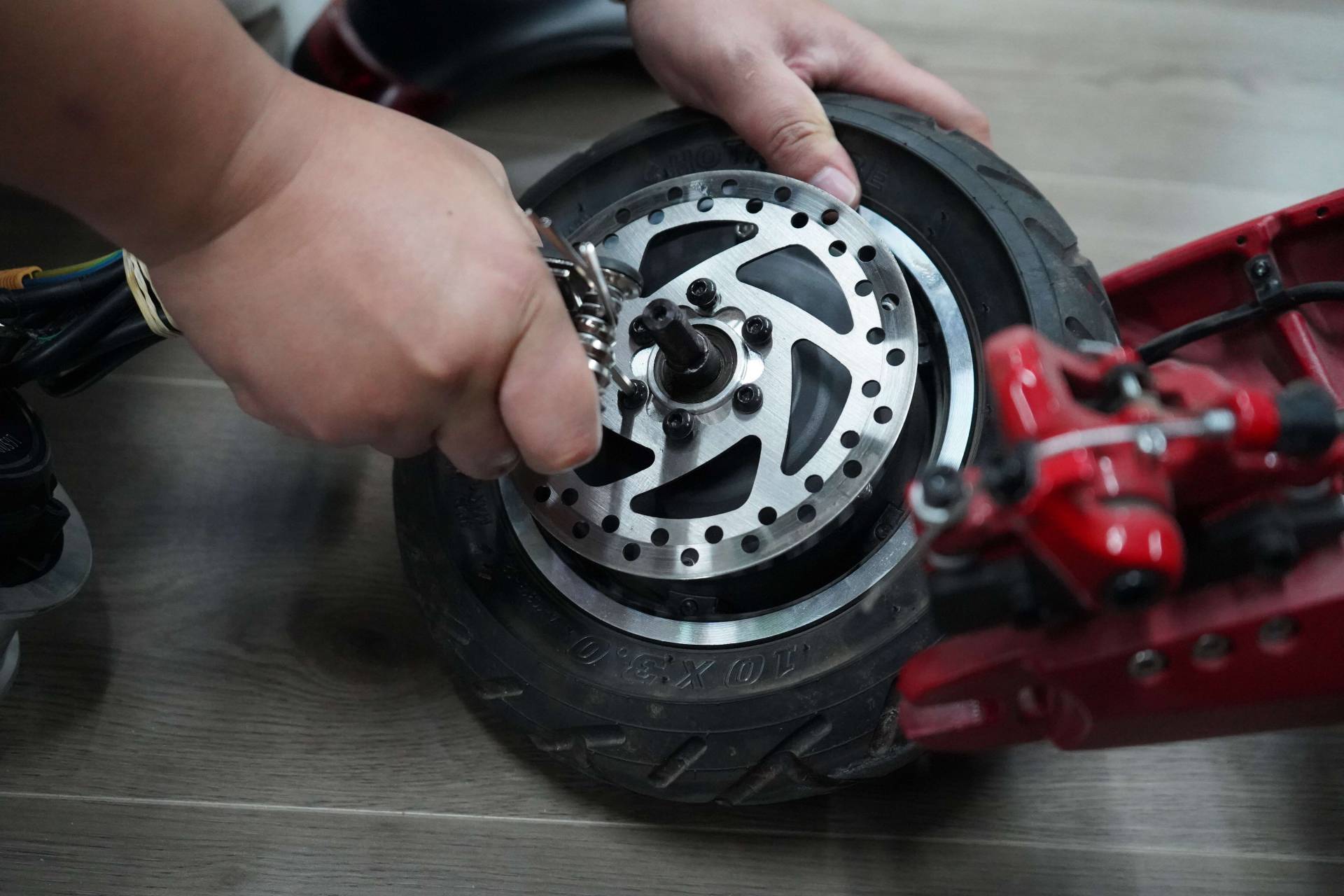 remove the brake rotor