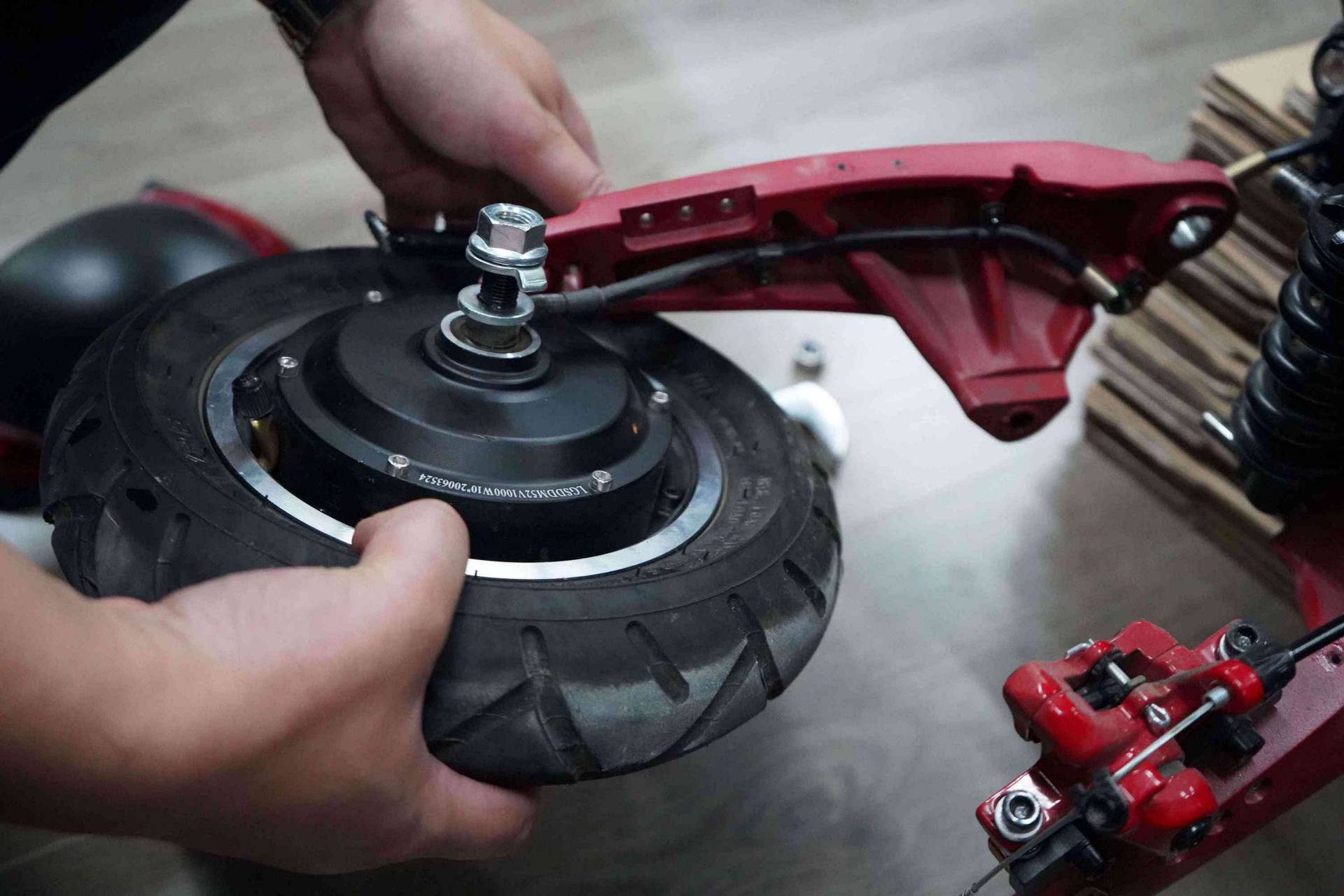 replacing inner tube