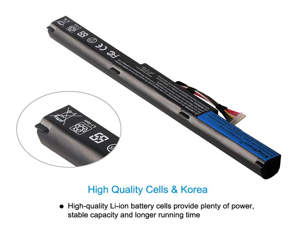 KingSener Korea Cell A41-X550E Battery for ASUS X550V X450 X450E