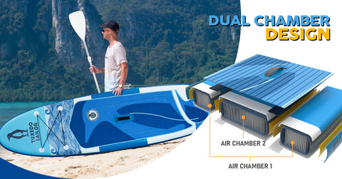 Shop fishing stand up paddle board with strong capability and flexibility.