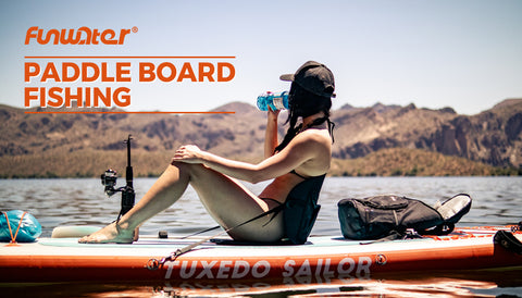 Funwater fishing paddle board