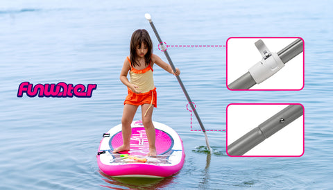 Funwater adjustable paddle for kids paddle board