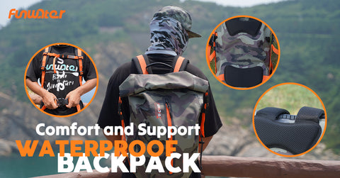 Funwater waterproof backpack could provide comfort and support for you