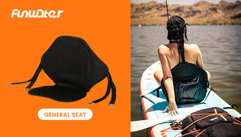 Funwater fishing paddle board with seat