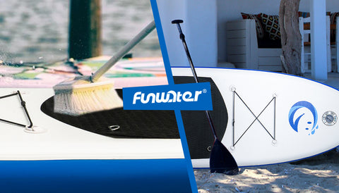 Funwater paddle board smiling face series