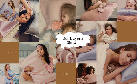 100% Mulberry Silk Pillowcase with Envelope Closure for Hair and Skin Soft Smooth Natural Silk Cover