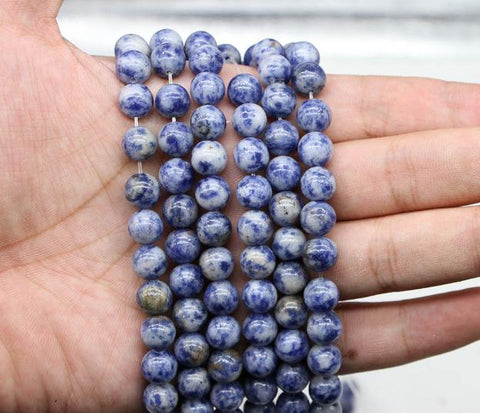 Blue Spot Jasper Beads