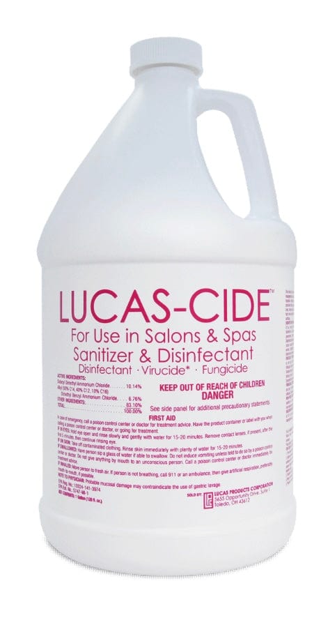 Disinfectant Sanitizer Lucas Cide Pink Ready To Use 1 Gallon