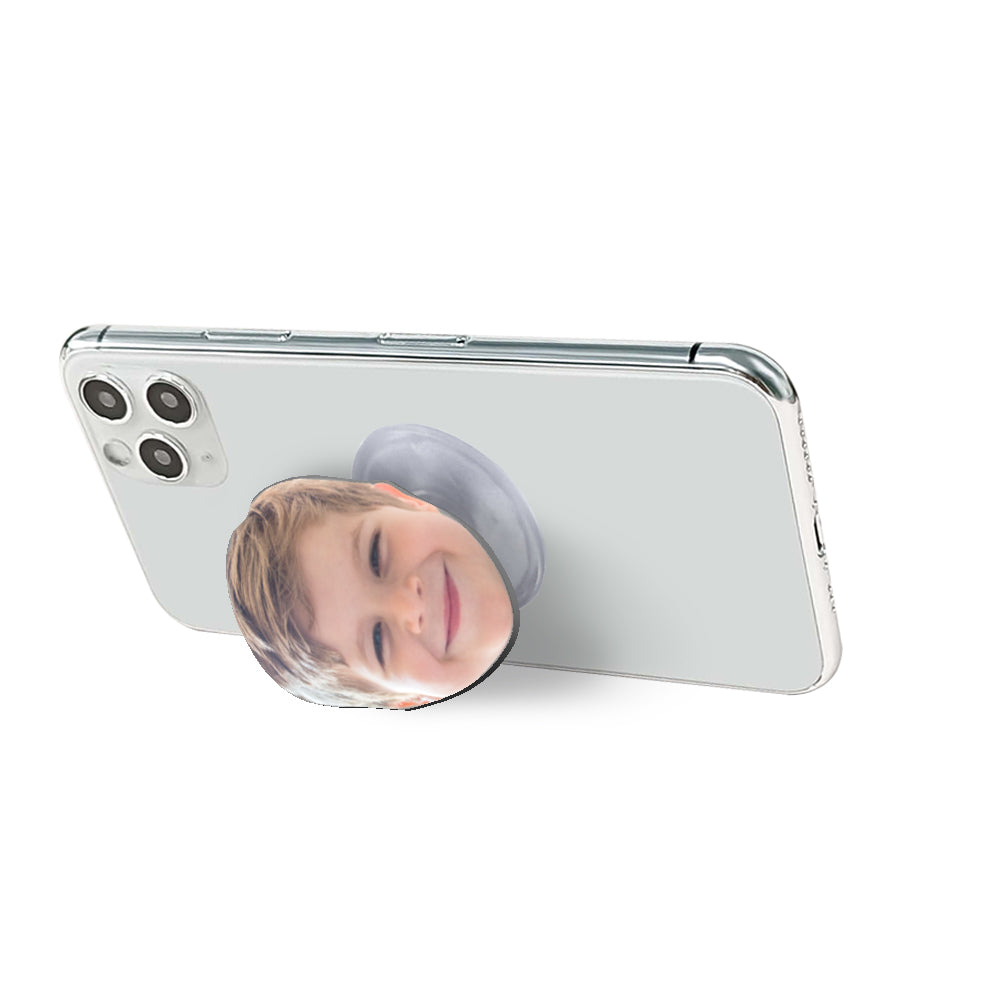 Custom Photo Phone Grip Shaped Acrylic Personalized Photo Phone Holder