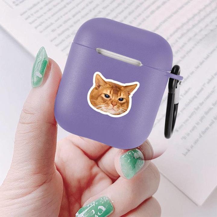 Airpods Case Custom Photo Lovely Dog and Cat