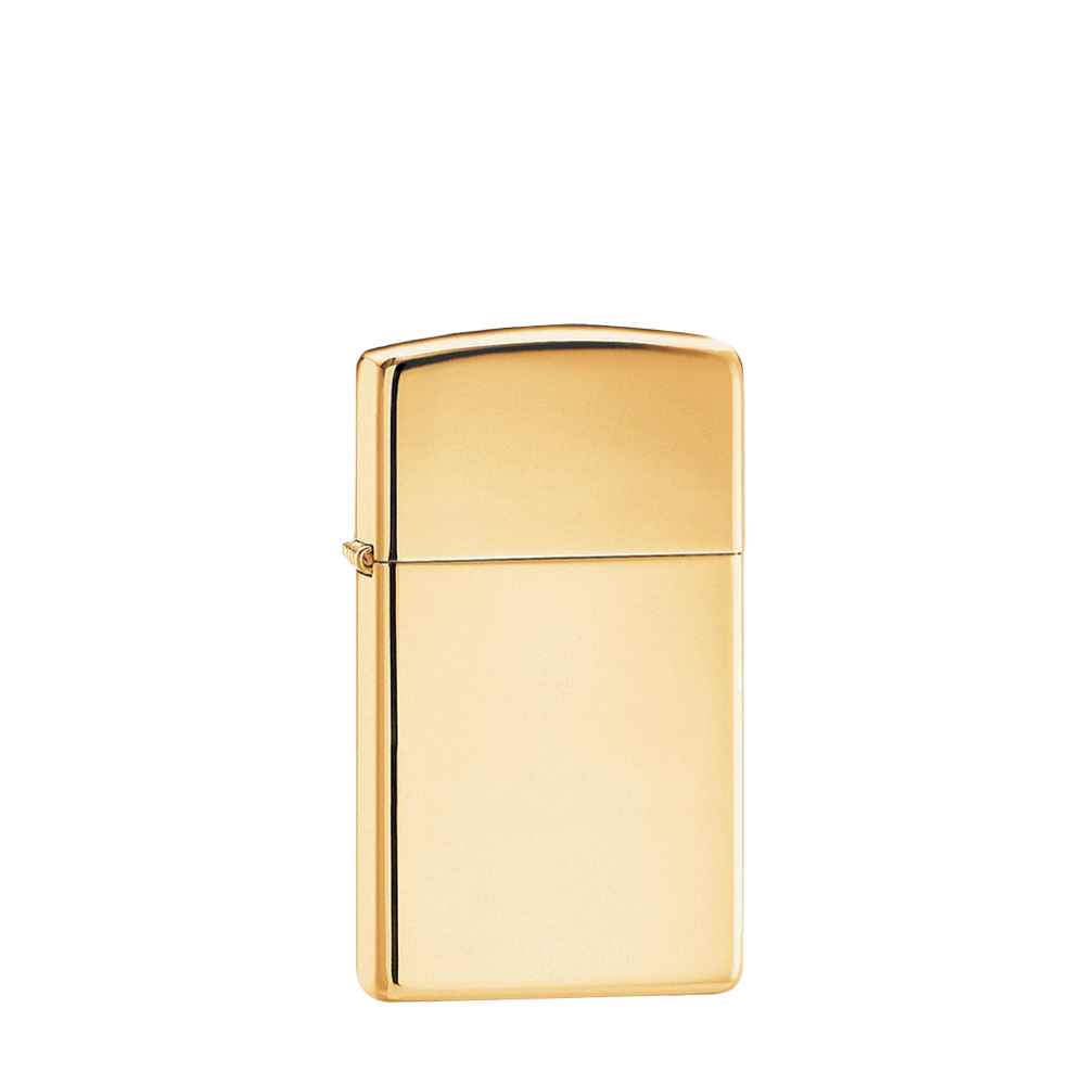 Zippo Slim High Polish Brass