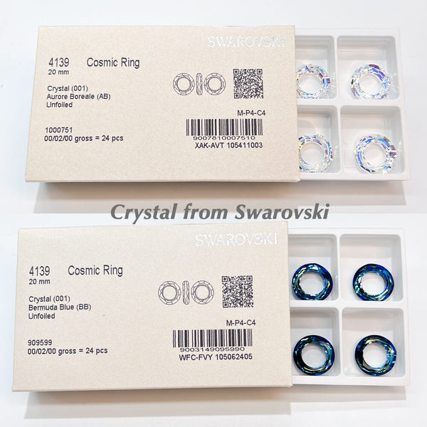 925 Sterling Silver Donut Earrings With Swarovski Crystal Jewelry Gift