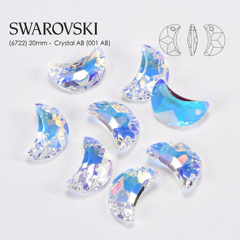 Swarovski Moon Crystal Earrings For Women Jewelry -Taanaa Jewelry