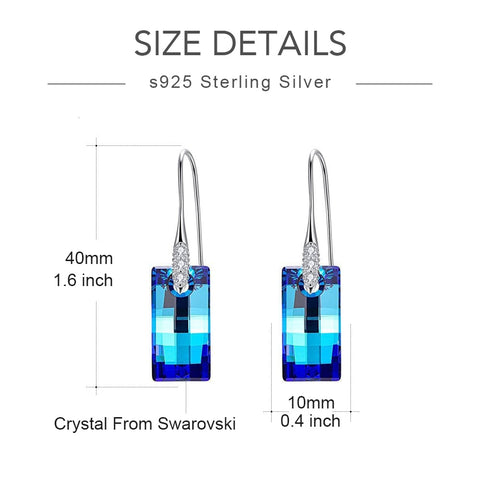 Swarovski Urban Crystal Drop Earrings For Women