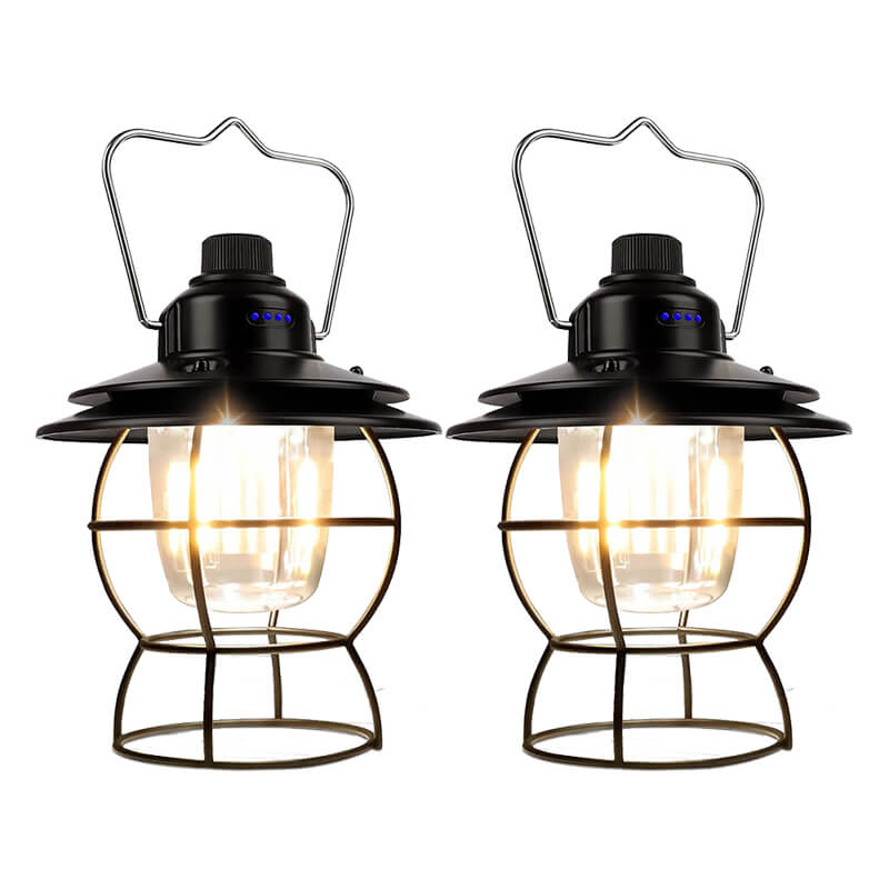 High Brightness Rechargeable LED Vintage Lantern