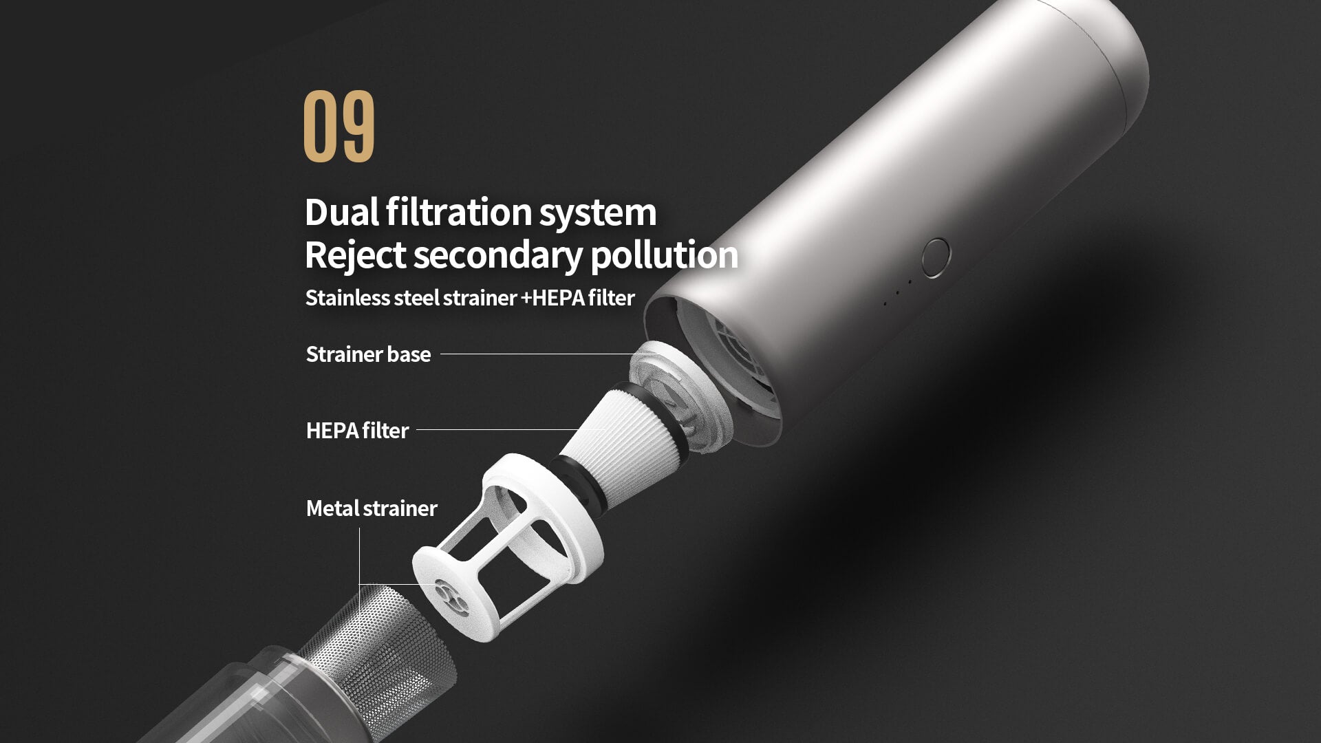 Beat Filter Design Filter Can Be Cleaned And Reused. Not having to buy replacement filters.