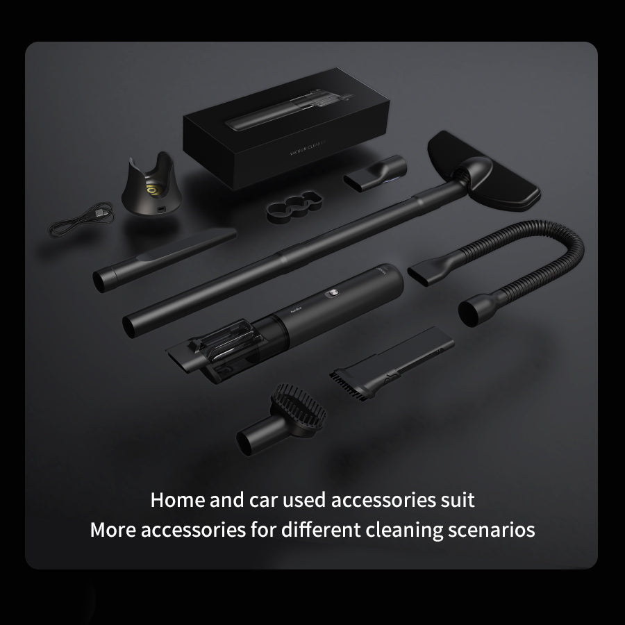 AutoBot VX max wireless vacuum cleaner, 10000rpm Brushless motor, 20000pa Strong suction,40min lasting running,Car and home multi-scenario usage
