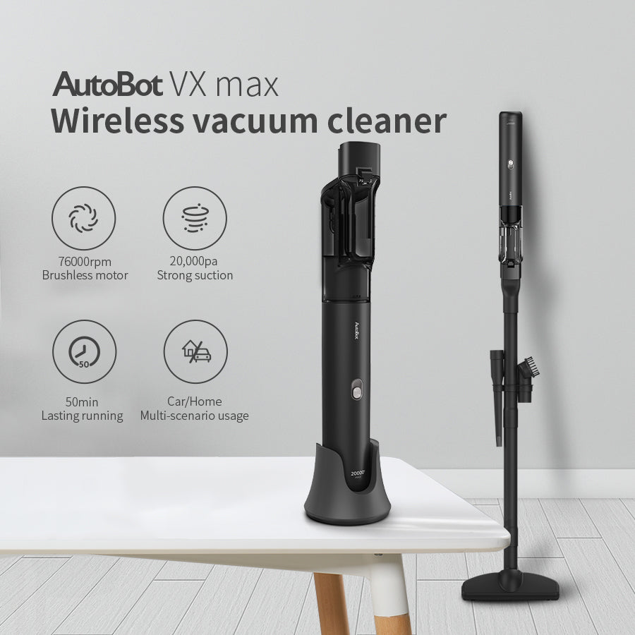 Convenient, efficient, and portable, the VXmax is perfect for cleaning your car. 