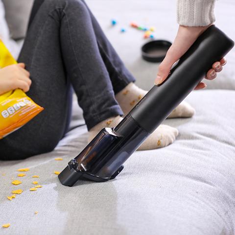 It is a good choice to have a handheld vacuum cleaner on hand when watching the NBA