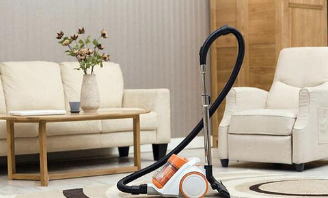 Horizontal vacuum cleaner