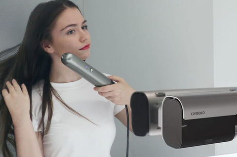 CIVISOLO All-in-one Hair & Hand Dryer has Dyson-quality hairdryer plus a hand dryer