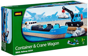 Brio: Freight Ship and Crane