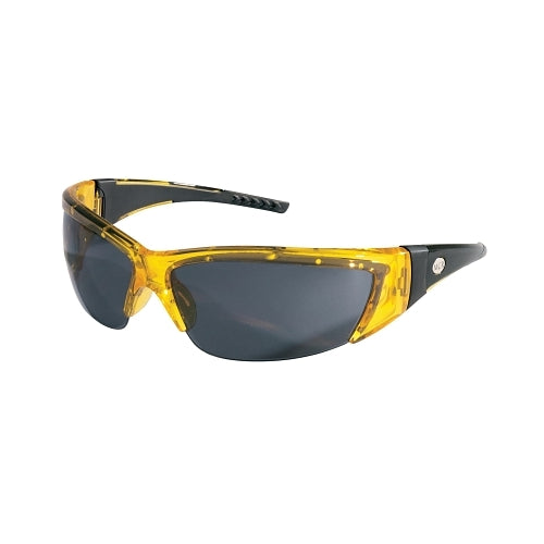 Mcr Safety Forceflex Protective Eyewear, Gray Lens, Translucent Yellow Frame - 12 per BX - FF232