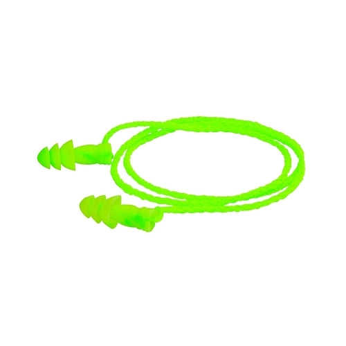 Moldex Jetz_x0099_ Reusable Earplug, Tpe, Bright Green, Corded - 50 per BX - 6455